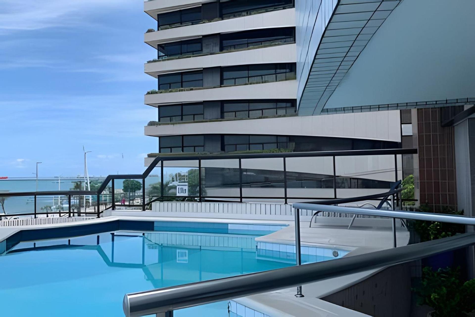 Hosts Br - Flat Frente Mar Na Beira Mar Apartman Fortaleza  Kültér fotó
