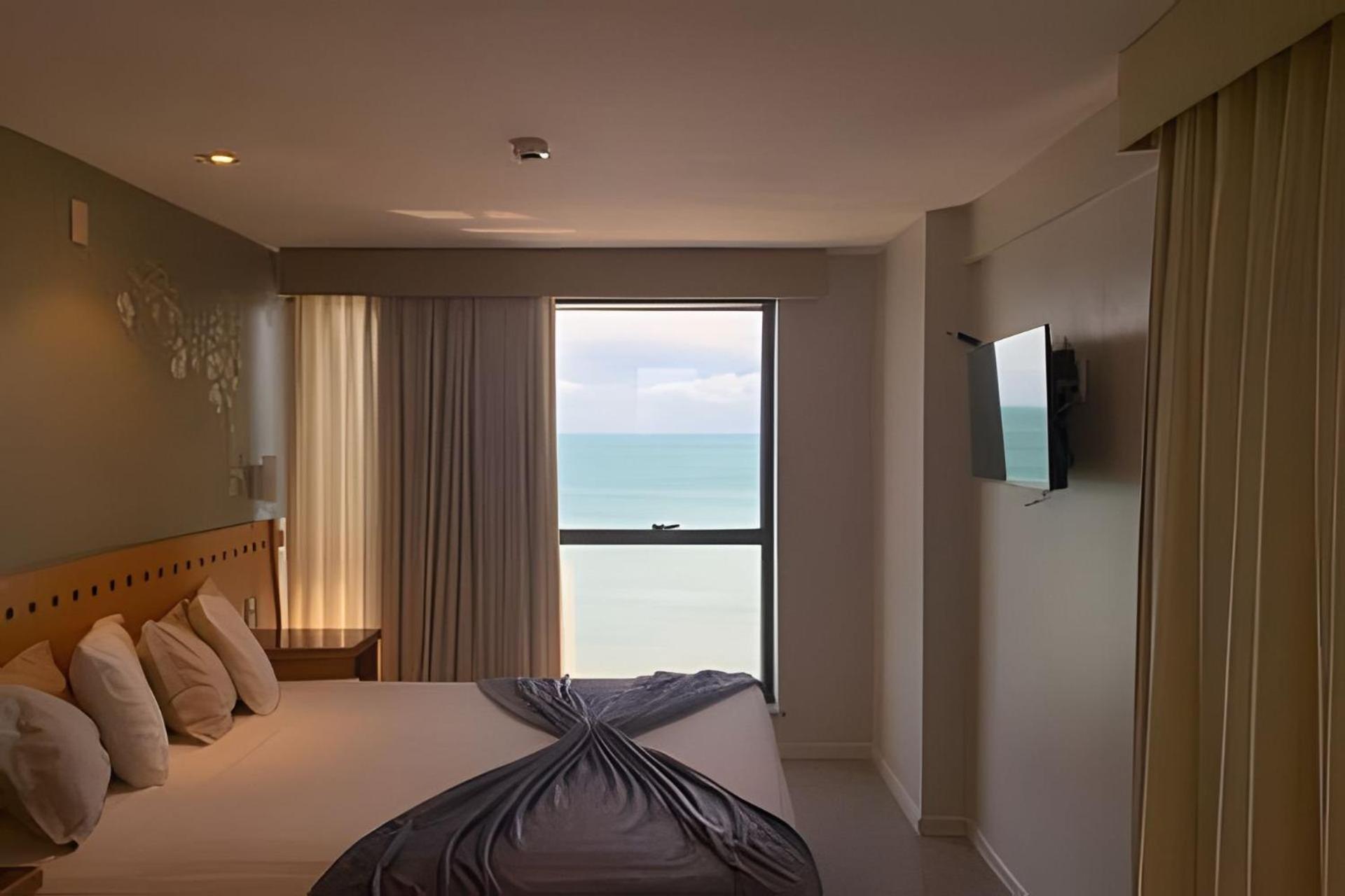 Hosts Br - Flat Frente Mar Na Beira Mar Apartman Fortaleza  Kültér fotó